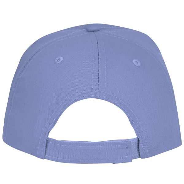 Gorra de 5 paneles con ribete "Ceto" - Azul Claro