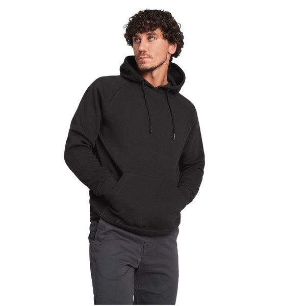 Sweat à capuche Vinson en coton organique unisexe - Blanc / 2XL