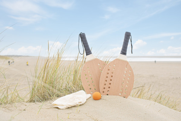 Raquettes de tennis en bois de rose Sergio