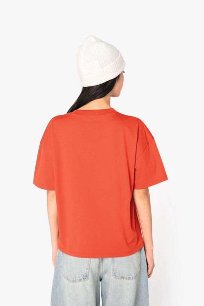 Ladies’ Eco-Friendly Oversized T-Shirt - Paprika / S/M
