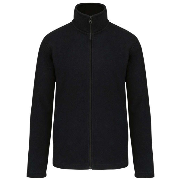 Full Zip Microfleece Jacket - Black / L