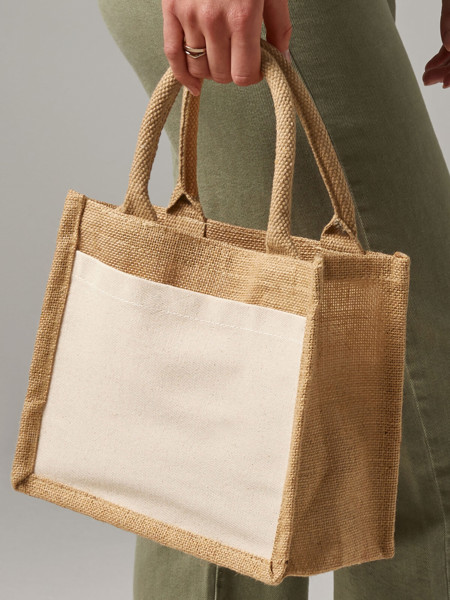 Cotton Pocket Jute Gift Bag