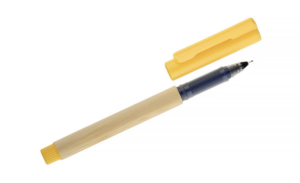 Bamboo pen TUFI - yellow