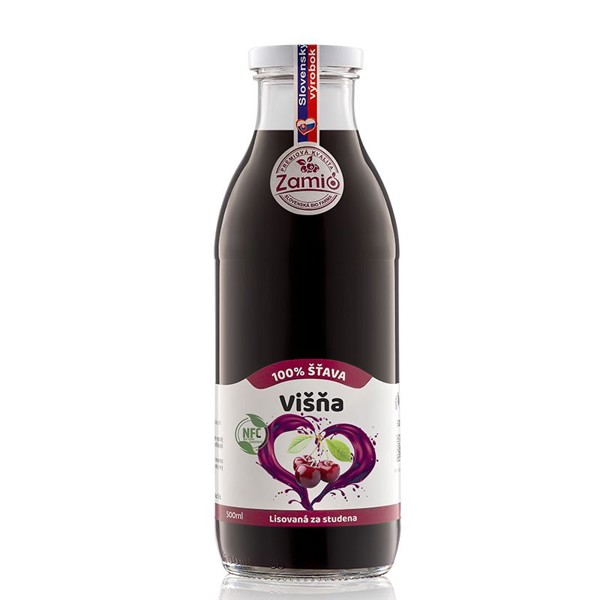 100% šťava  VIŠŇA 500ml
