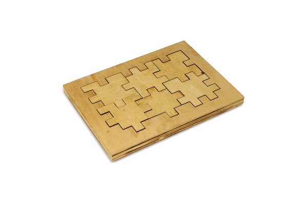 Puzzle de cube en bois