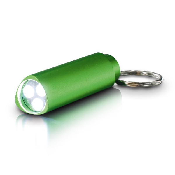 Torch keyring 3 led - Rouge / 
