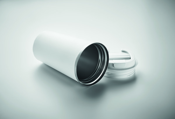 Caneca dupla 510 ml Brace + - Branco
