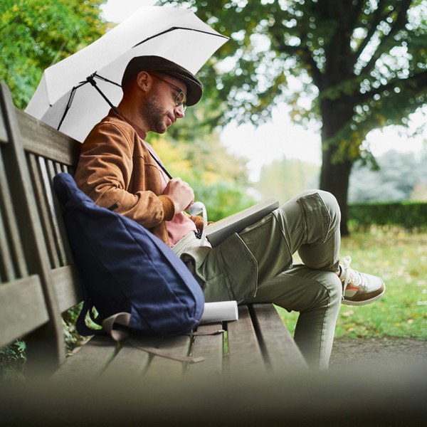Mini pocket umbrella FARE-Tube® - White-White