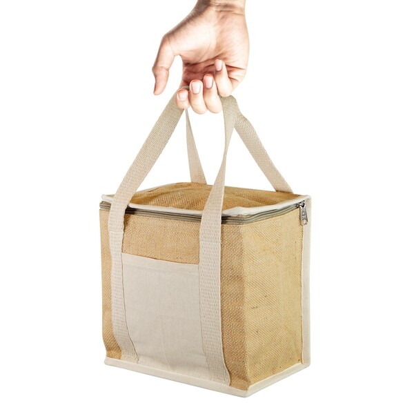 Lunchbag jute NATURLUNCH