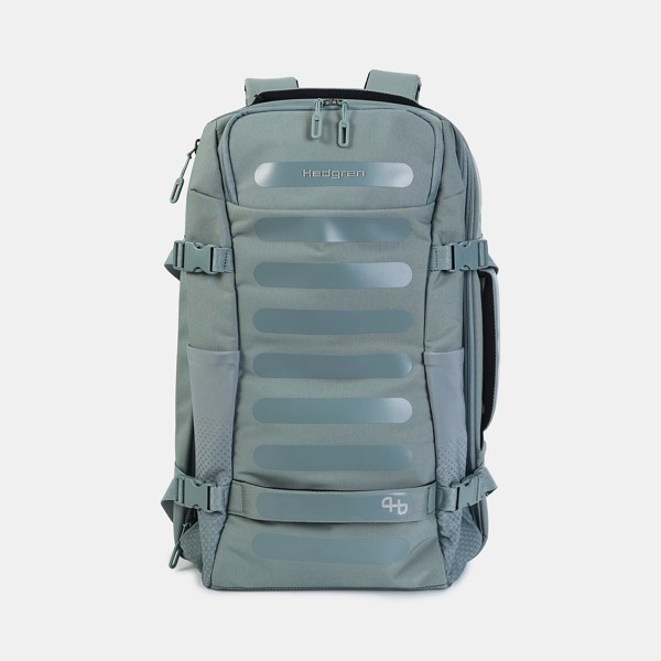 TRIP L | Travel Backpack L 15.6" + RFID - Hedgren - Grey-Green /