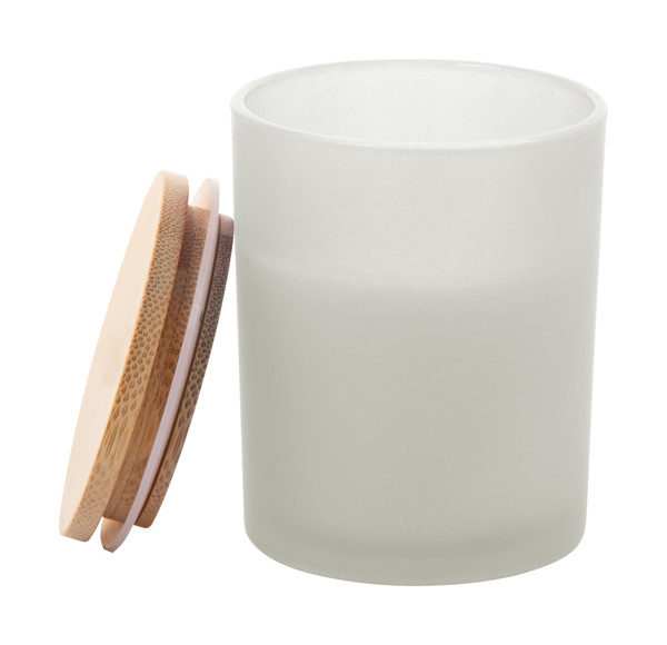Candle Daizu XL, Vanilla - White