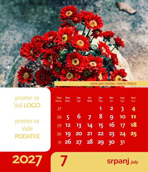 Stolni CD kalendar – Boje