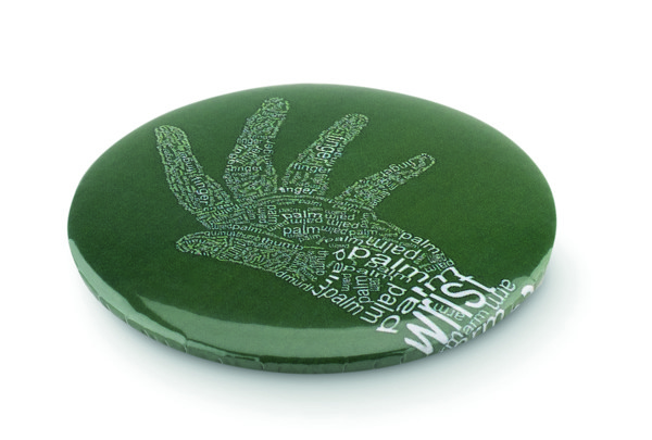 Pin de espelho e metal Mirror