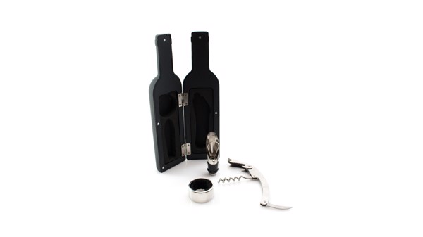 Wine Set Sarap - Black