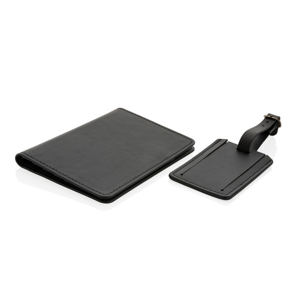 Swiss Peak travel set,recycled PU,GRS certified