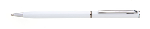 Piaza Alu Metal Ballpoint Pen - White