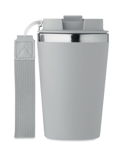 Dvoustěnný kelímek 350 ml Topaz - Šedá
