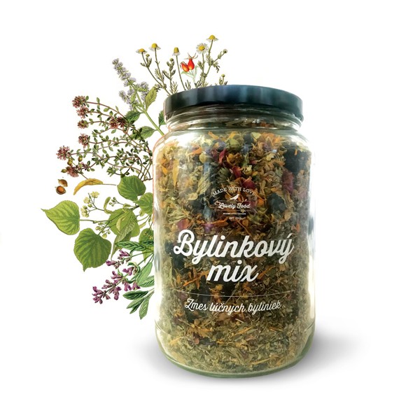 Bylinný mix 250g - sklo