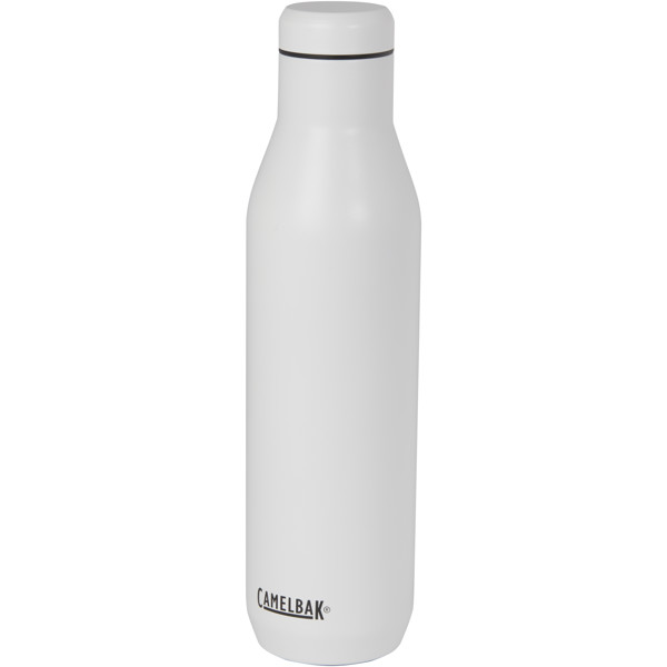 Bouteille d'eau/à vin CamelBak® Horizon de 750 ml avec isolation sous vide - Blanc