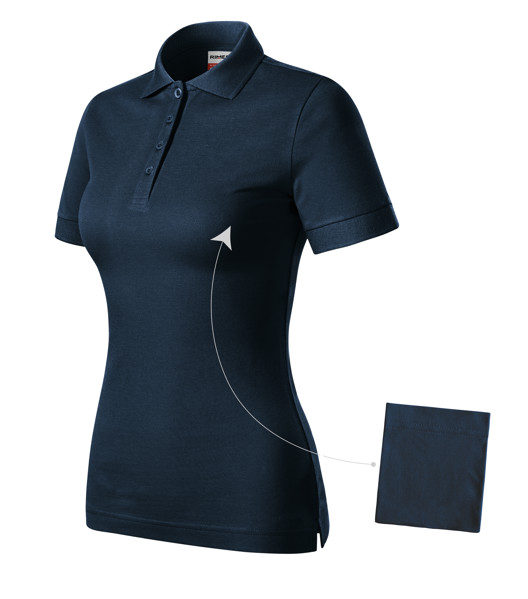 Polokošeľa Dámska Rimeck® Resist Heavy Polo - Námornícka Modrá / M