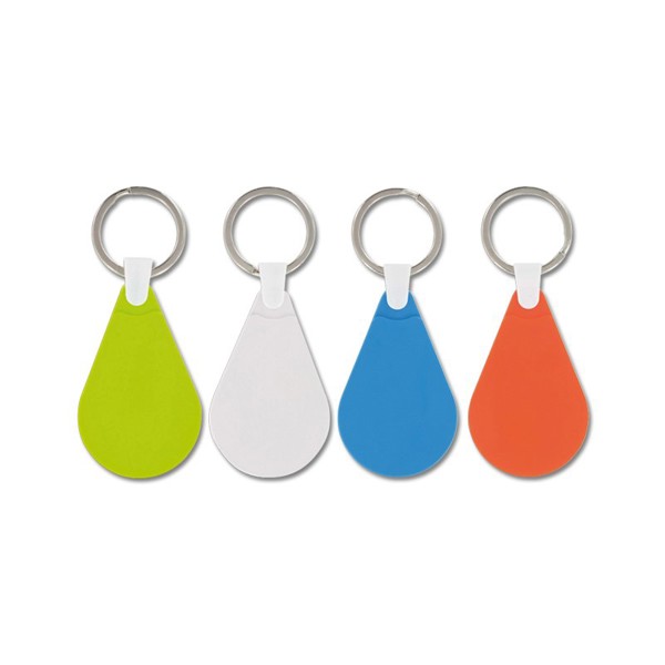 KEY-RING TOKEN HOLDER - Blanc / 