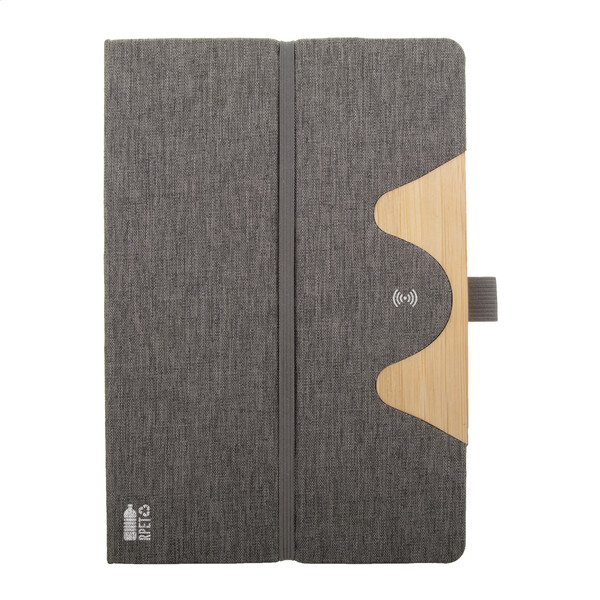 Rpet Wireless Charger Notebook Chatom - Grey