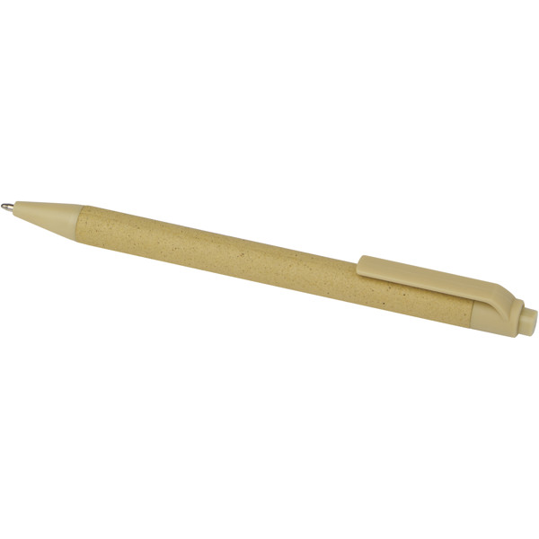 Stylo bille en papier Crush Fabianna (encre noire) - Olive