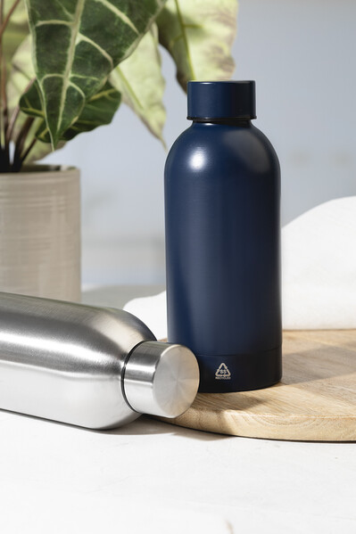 Bouteille en RSS Pumono - Bleu Foncé