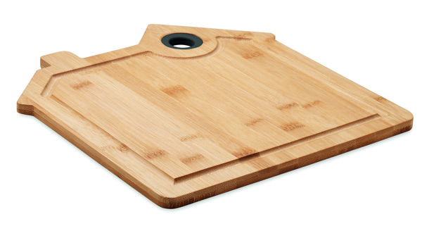 Deska za rezanje iz bambusa Rumat 280x270 mm