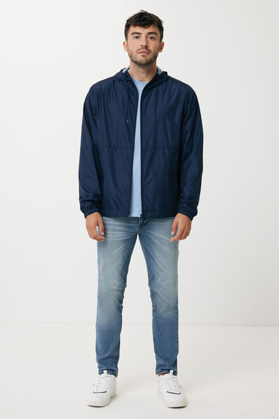 Veste légère en polyester recyclé IQONIQ Logan - Bleu Marine / M
