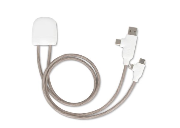 Xoopar Lighting Ice-C Charging cable - Grey