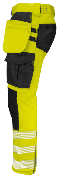 6571 Waistpant Stretch Yellow/black C148