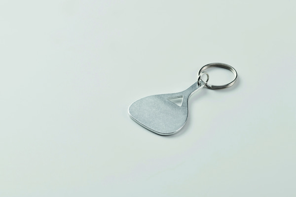 Aluminium key ring Kepad - Matt Silver