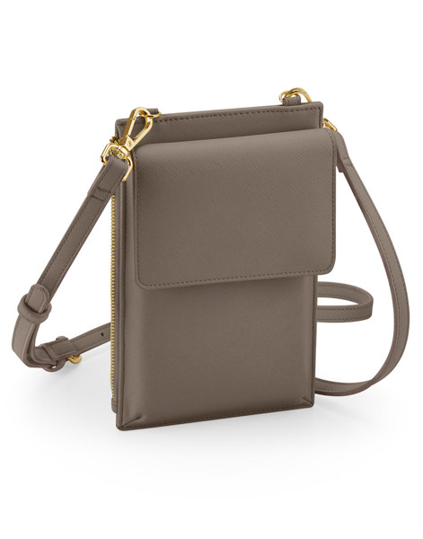 Boutique Cross Body Phone Pouch - Oyster / ONE SIZE