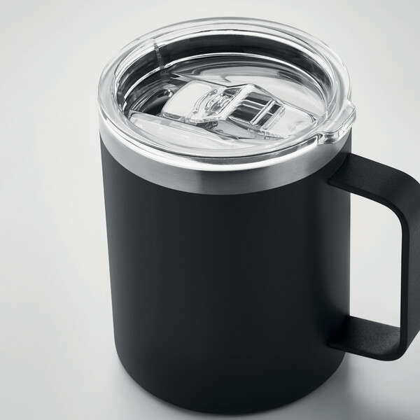 Double wall mug 300 ml Inari - Black