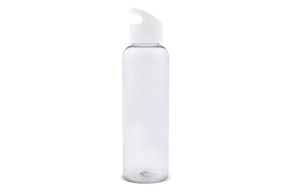 Vandflaske Loop transparent R-PET 600ml - Gennemsigtig / Hvid