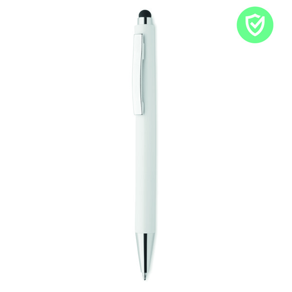 Antibacterial stylus ballpen Blanquito Clean