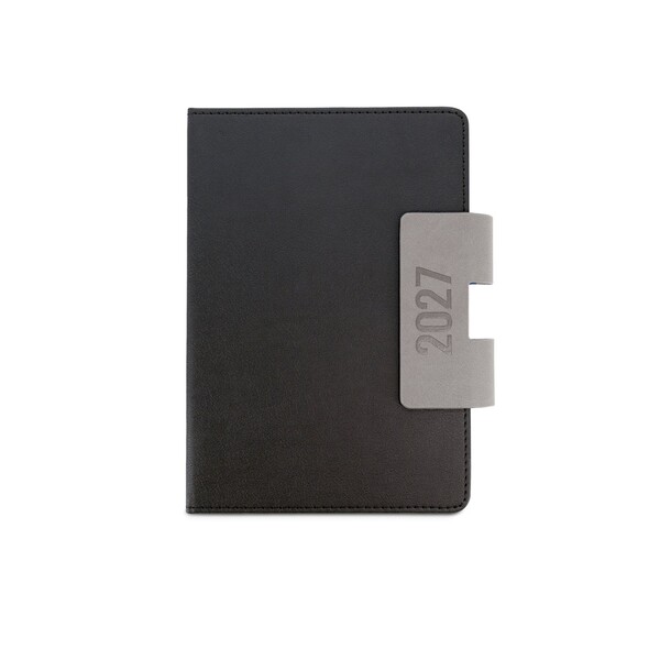 SPENSER A5. A5 diary with a PU hardcover - Grey