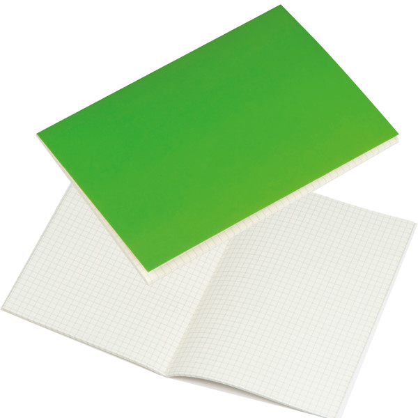 SILAS Caiet A5 cu pătrăţele - Green