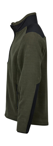 Mountain Fleece - Deep Green / Black / S