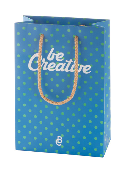 Creashop S papirnata vrečka 160x230x80 mm, PP ročaji
