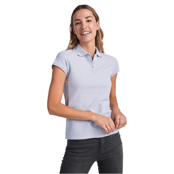 Star short sleeve women's polo - Rossette / 2XL