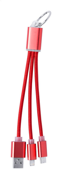 Usb Töltőkábel Scolt - Red