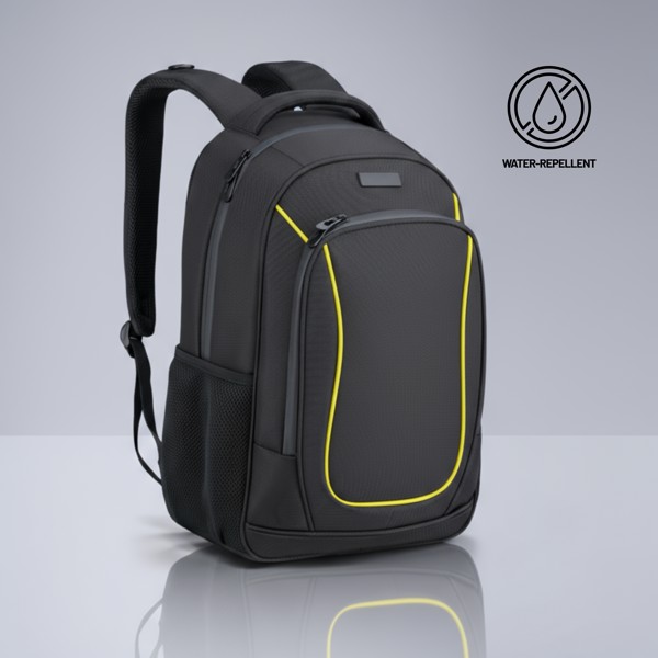 Dynamic Two-Compartment Business Backpack - Yellow