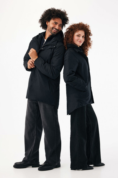 IQONIQ Thelon recycled polyester parka - Black / S