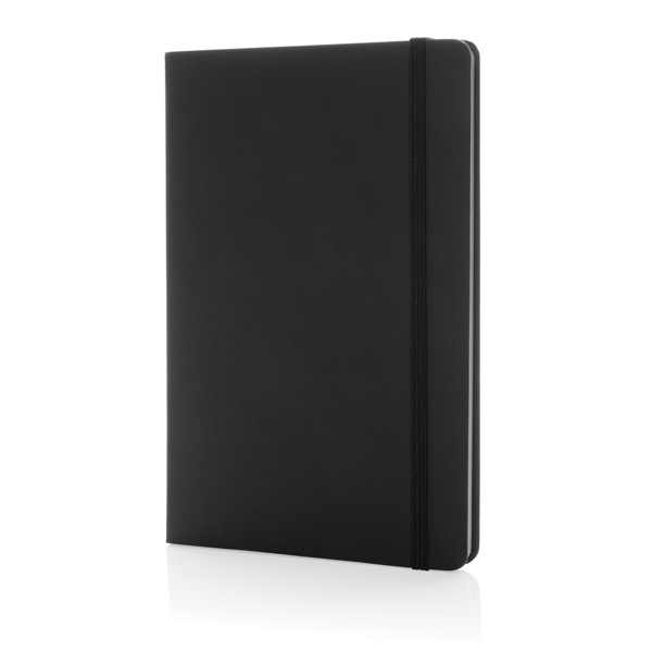 Taccuino A5 crafstone in carta kraft e pietra riciclati - Nero