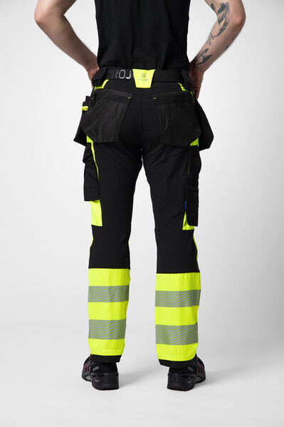 6540 Waistpant Yellow/black C152