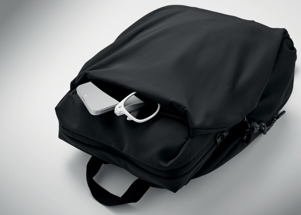 16" laptop nylon backpack 17L Napa - Black