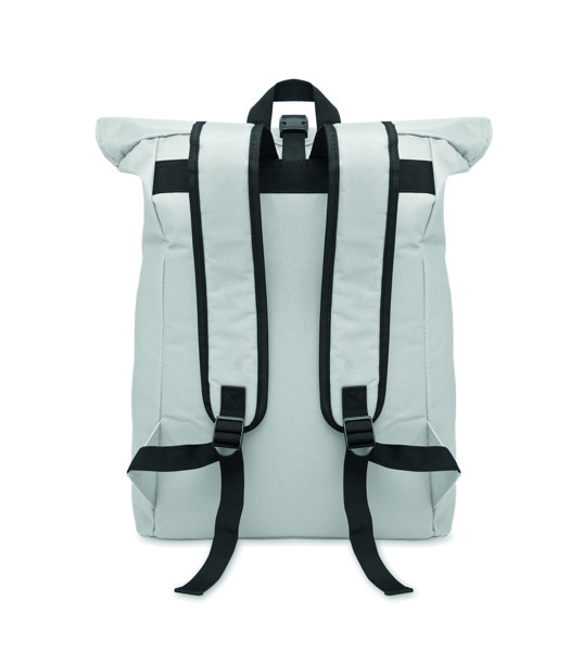 Nahrbtnik Irea rolltop, 600D poliester, 15 inch - Bela