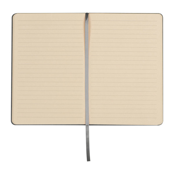 Lined A5 RPET Notebook Algiers - Grey